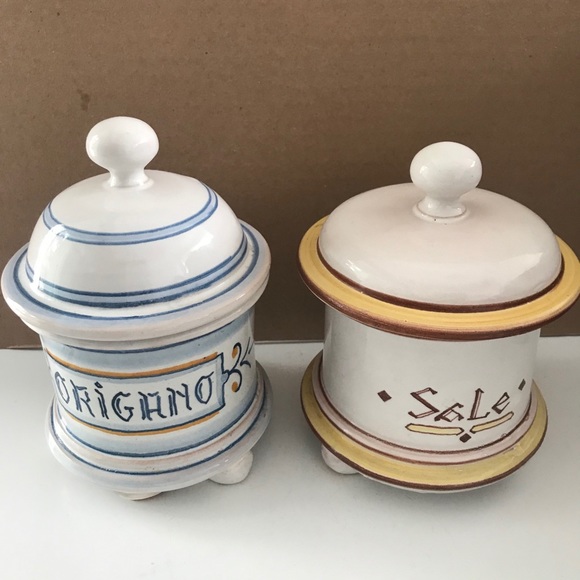 Lavorazione A Mano Spice Jars - Picture 2 of 6